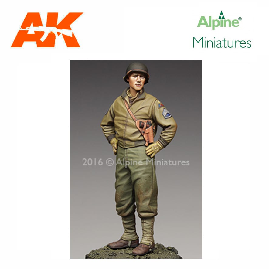 Alpine Miniatures – US 3rd Armored Division Staff Sergeant 1/35