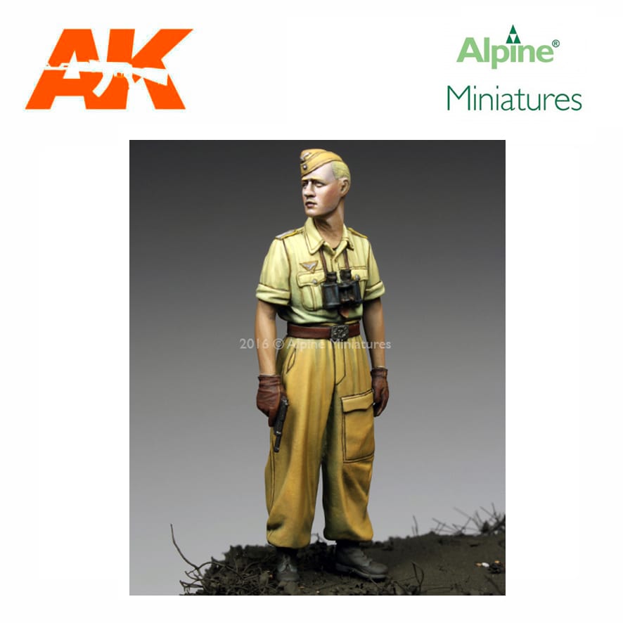 Alpine Miniatures – Officer 1st FJ Division in Italy 1/35