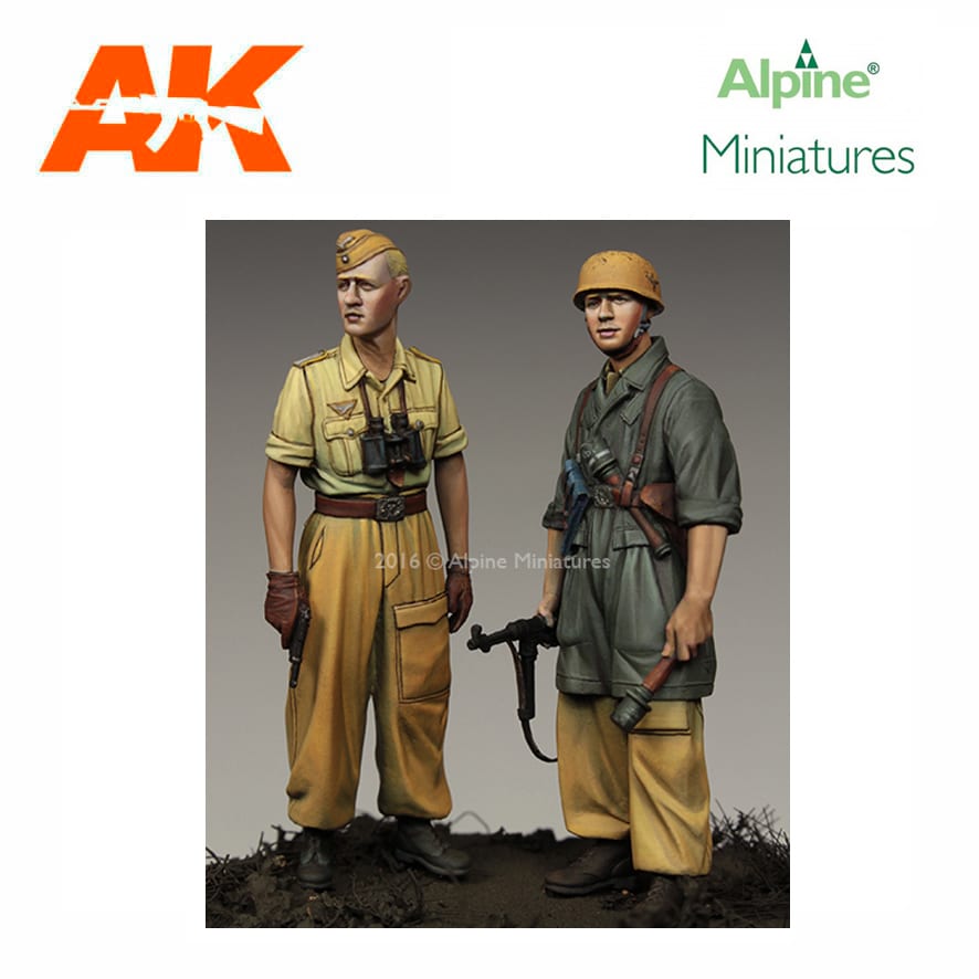 Alpine Miniatures – 1st FJ Division Set (2 figs) 1/35