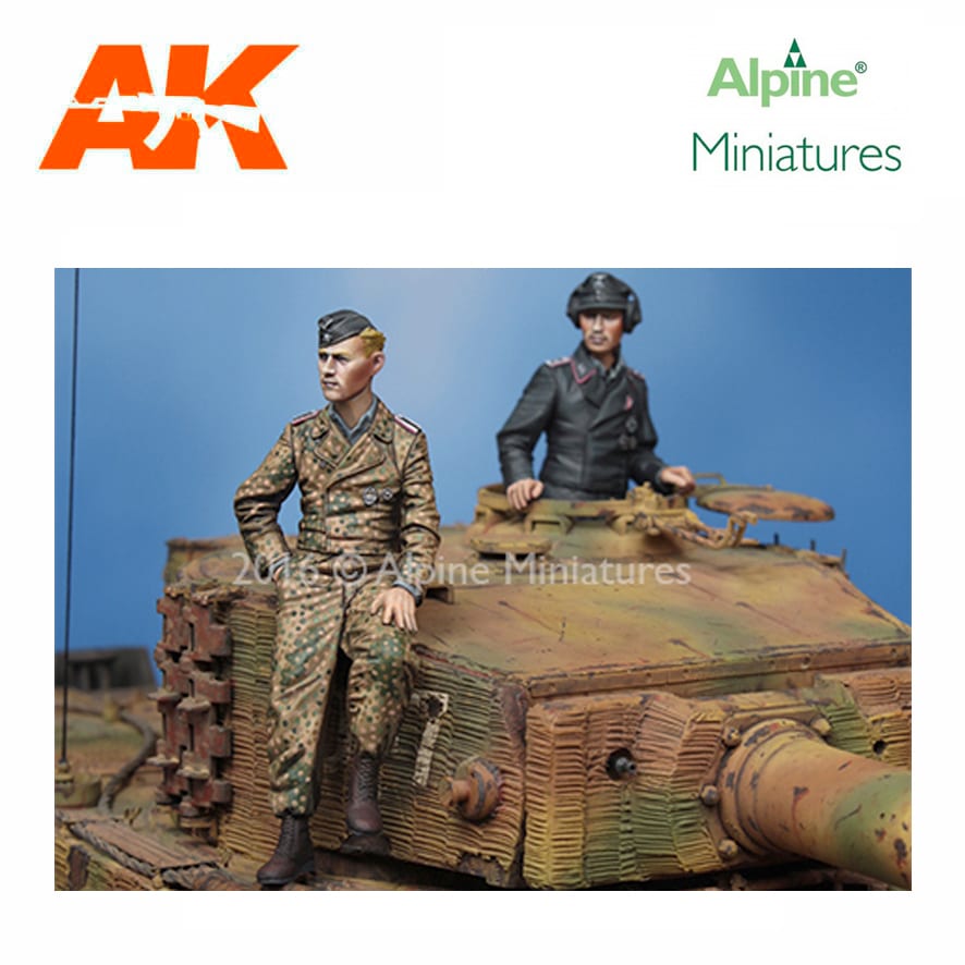 Alpine Miniatures – WSS Tiger Crew Set (2 figs) 1/35