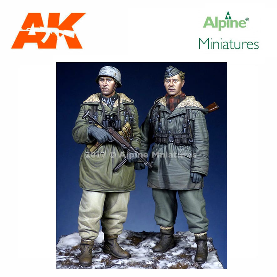 Alpine Miniatures – WSS Grenadiers at Kharkov Set (2 figs) 1/35