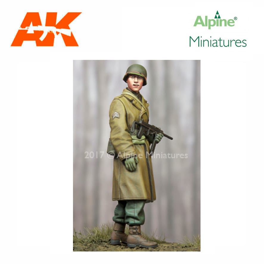 Alpine Miniatures – WW2 US Infantry NCO Winter 1/35