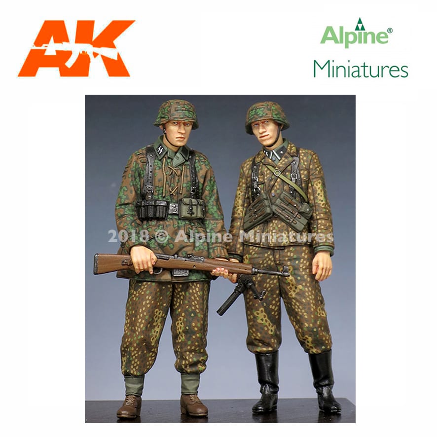 Alpine Miniatures – WSS Grenadiers 44-45 Set (2 figs) 1/35