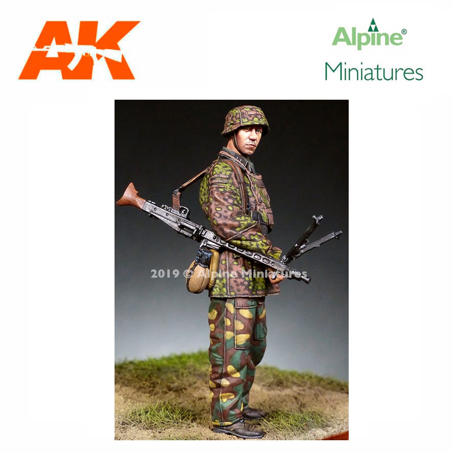 Alpine Miniatures – MG Gunner 12 SS “HJ” 1/35