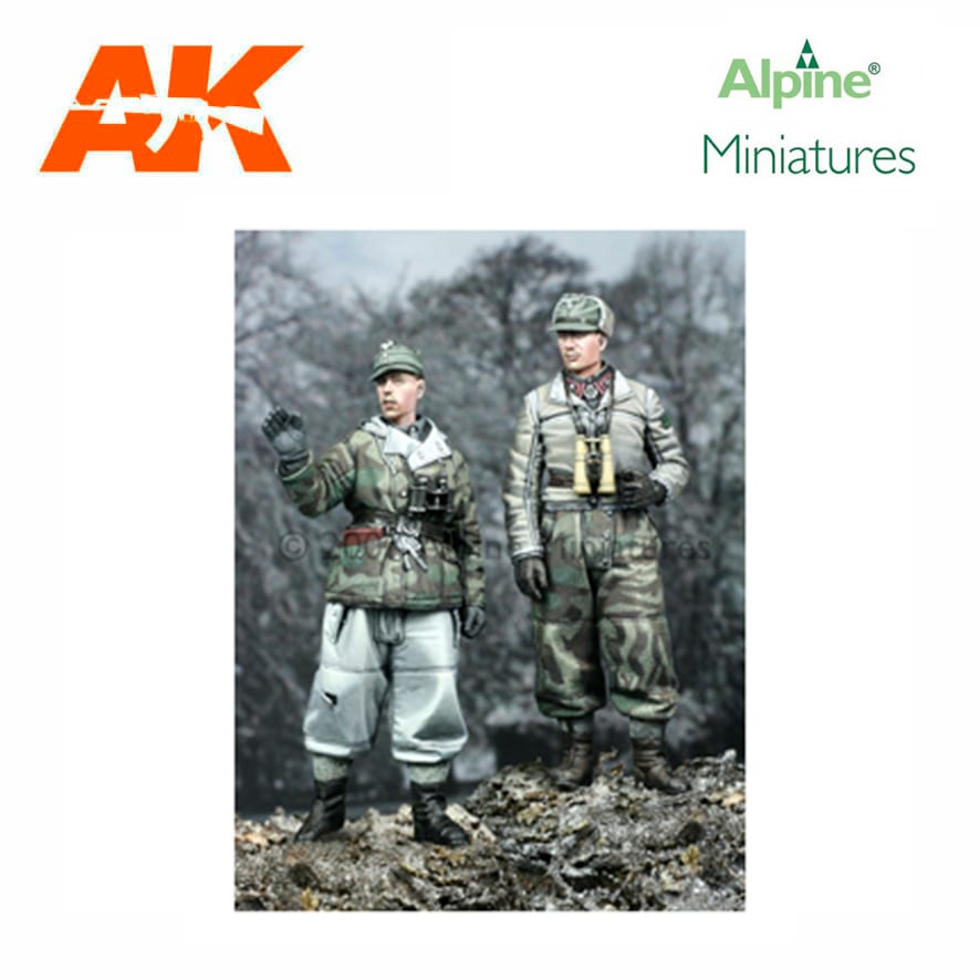 Alpine Miniatures – Winter Panzer Crew Set (2 figs) 1/35