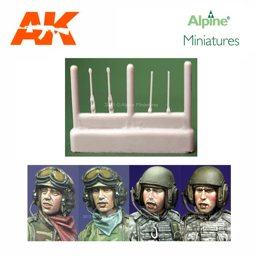 Alpine Miniatures – Modern US Tanker Heads (1/35)