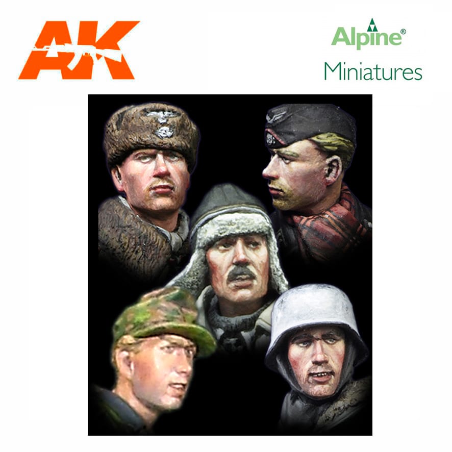 Alpine Miniatures – WSS Heads Set #1 (1/35)