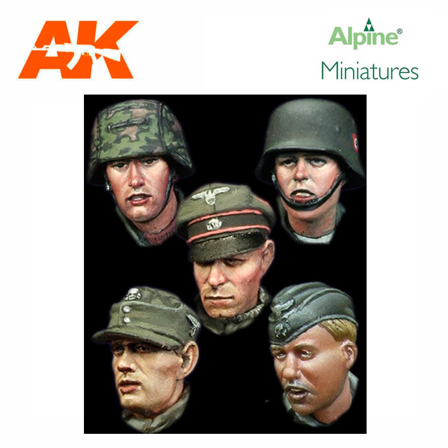 Alpine Miniatures – WSS Heads Set #3 (1/35)