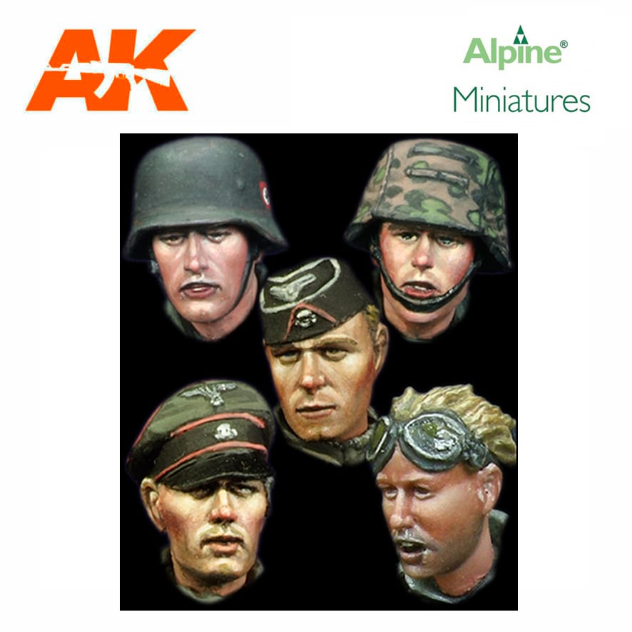 Alpine Miniatures – WSS Heads Set #4 (1/35)