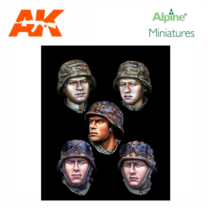 Alpine Miniatures – WSS Infantry Head Set (1/35)