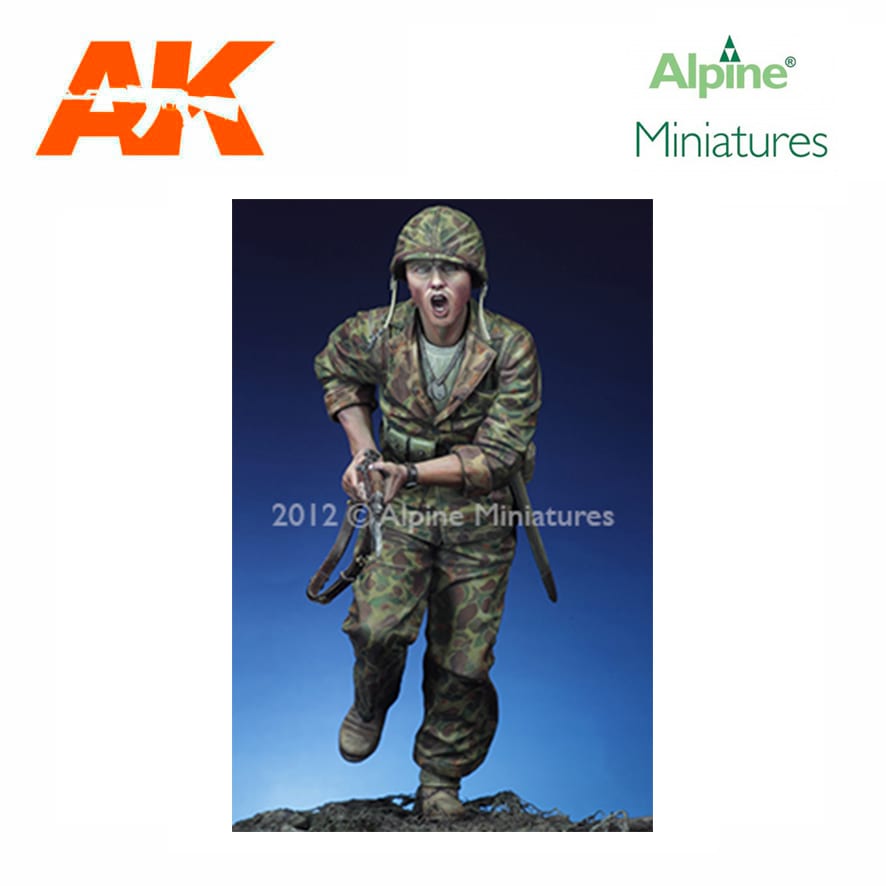 Alpine Miniatures – “The Charge” USMC 1943/44 (1/16)
