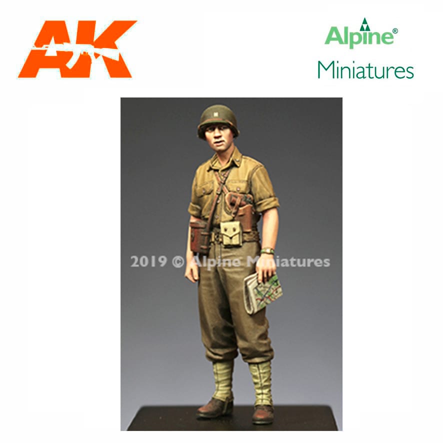Alpine Miniatures – US Tank Officer Summer 1/35