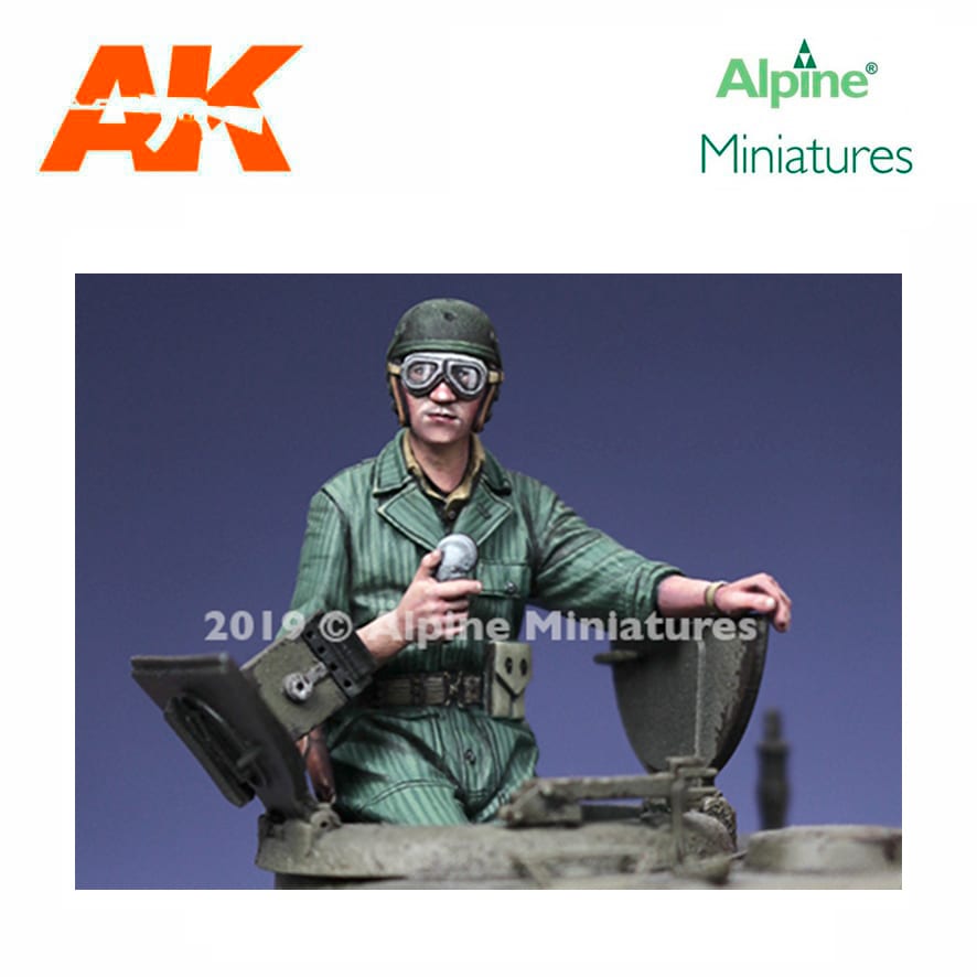 Alpine Miniatures – US Tank Commander Summer 1/35