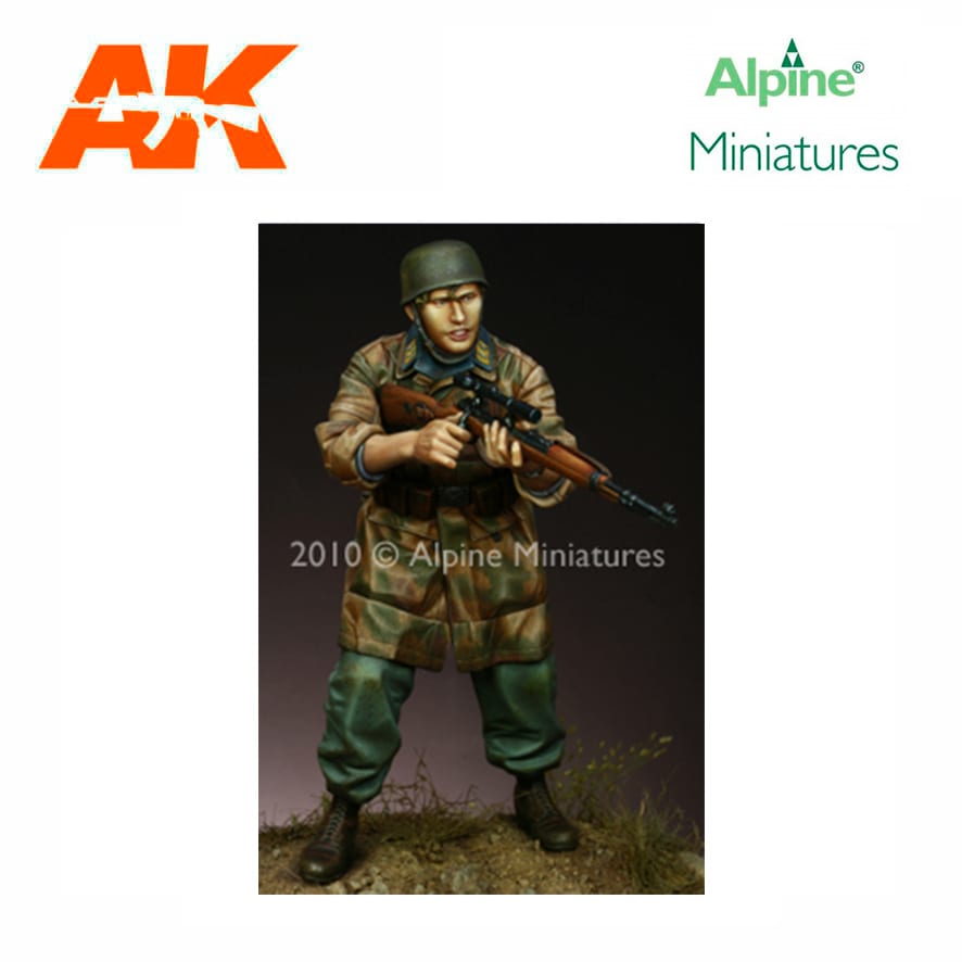 Alpine Miniatures – Fallschirmjäger Sniper (1/16)