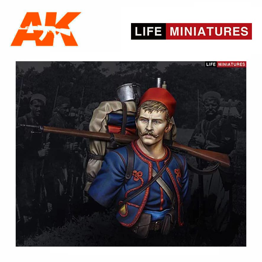 Life Miniatures – French Zouave Regiment in 1914 – 1/10 bust