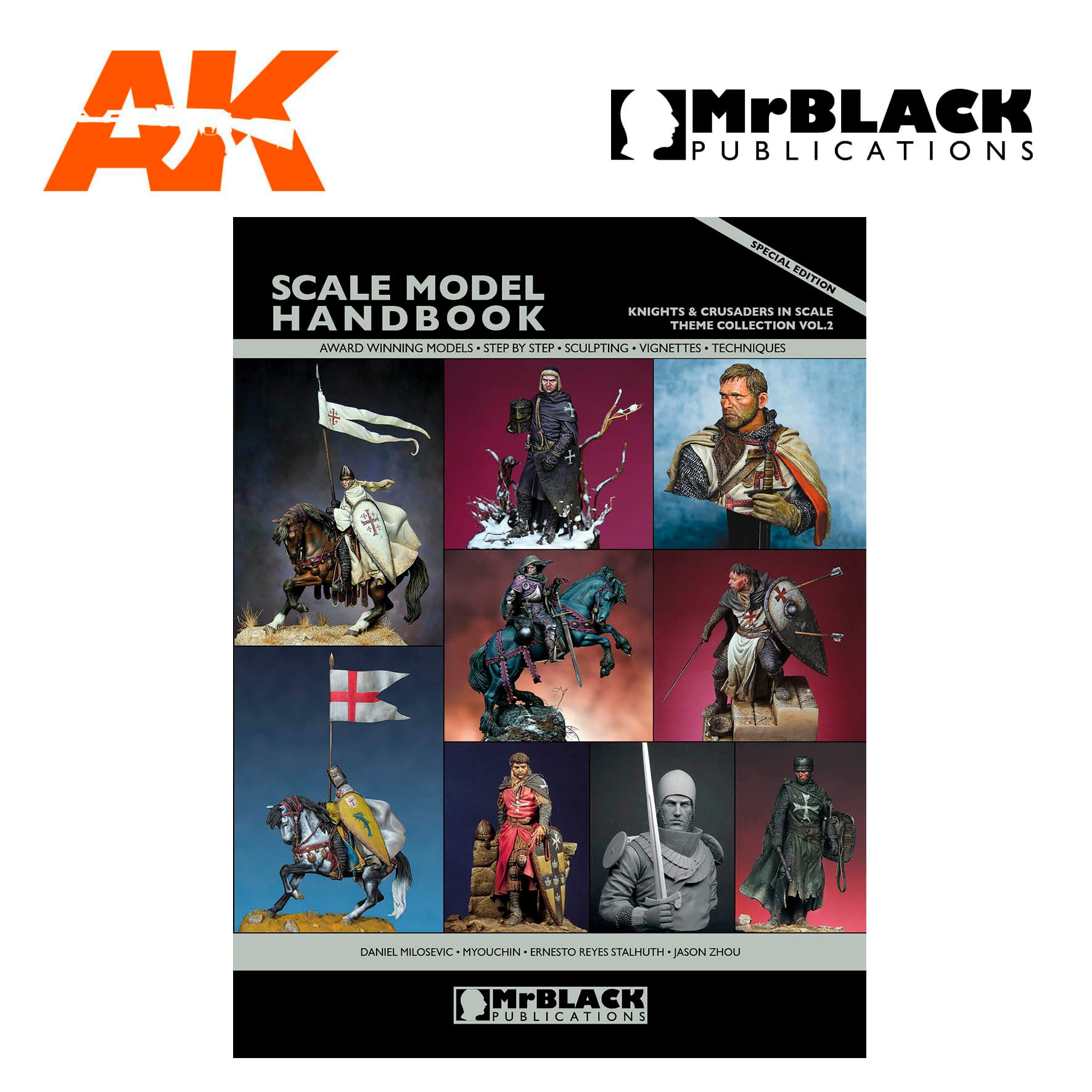 Scale Model Handbook: Knights & Crusaders in Scale, Theme Collection Vol.2