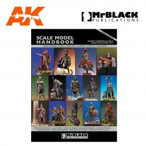 52pages Mr Figure Modelling Vol.01 Black Publications Scale Model Handbook 