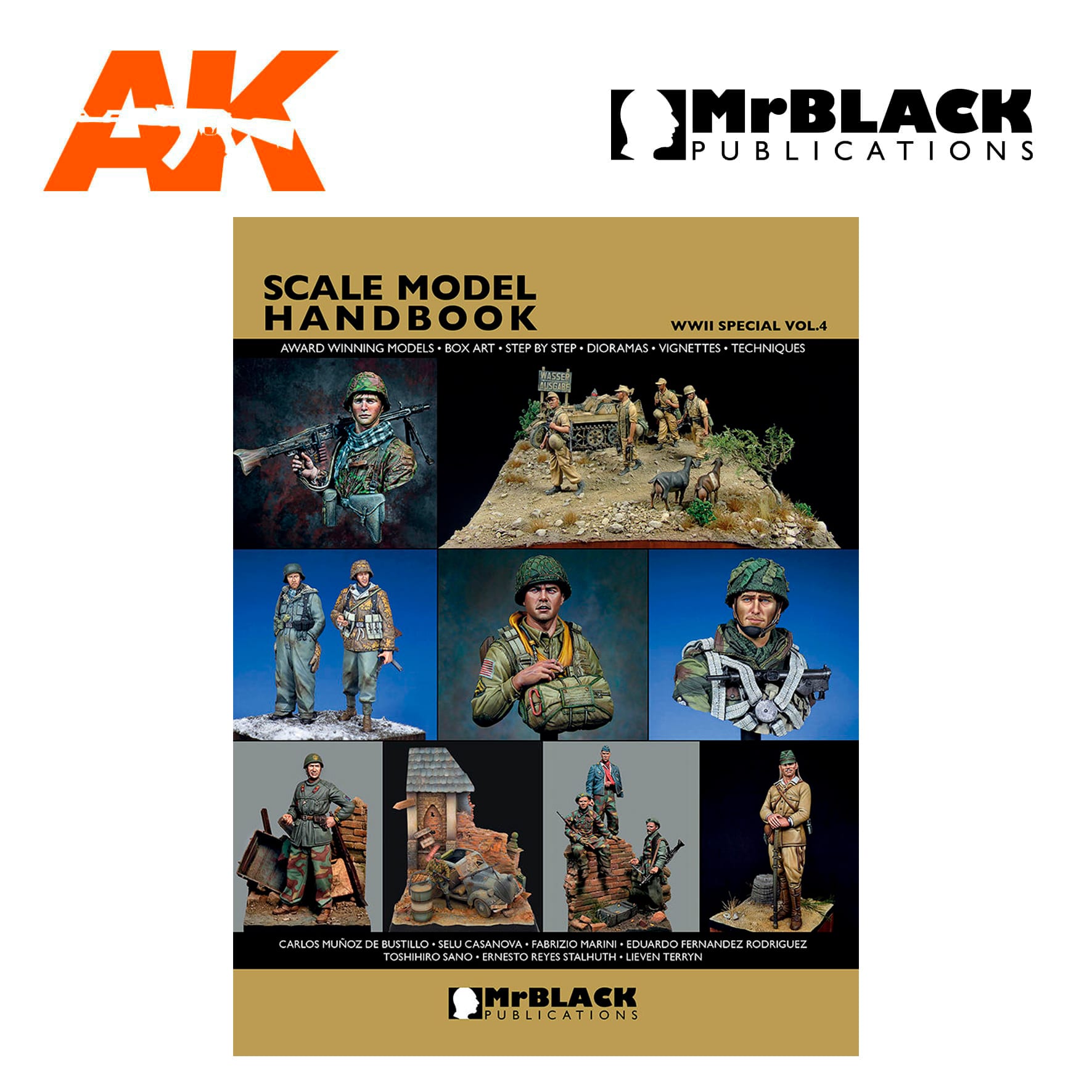 Figure Modelling Vol.06 Mr Black Publications Scale Model Handbook
