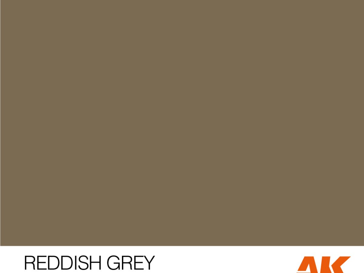 REDDISH GREY AK Interactive 3G Acrylic (.57 oz.) bottle-ak11