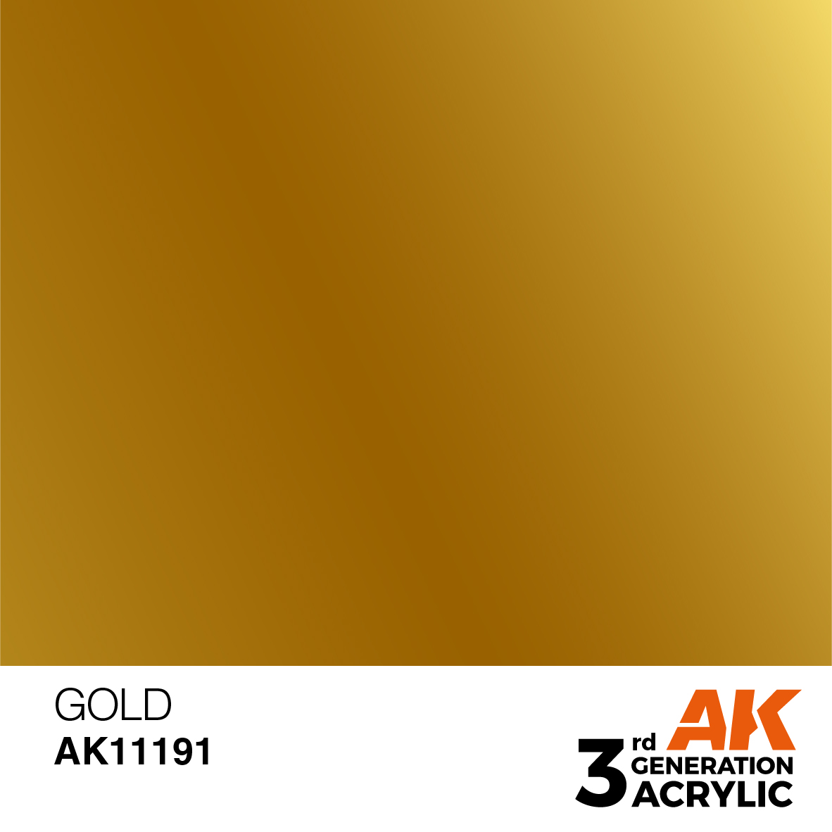Antique Gold Acrylic Paint Metallic 100 ml