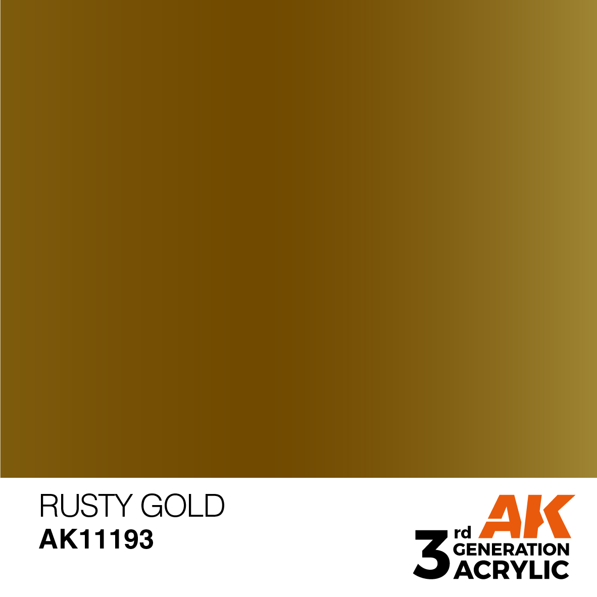 RUSTY GOLD – METALLIC