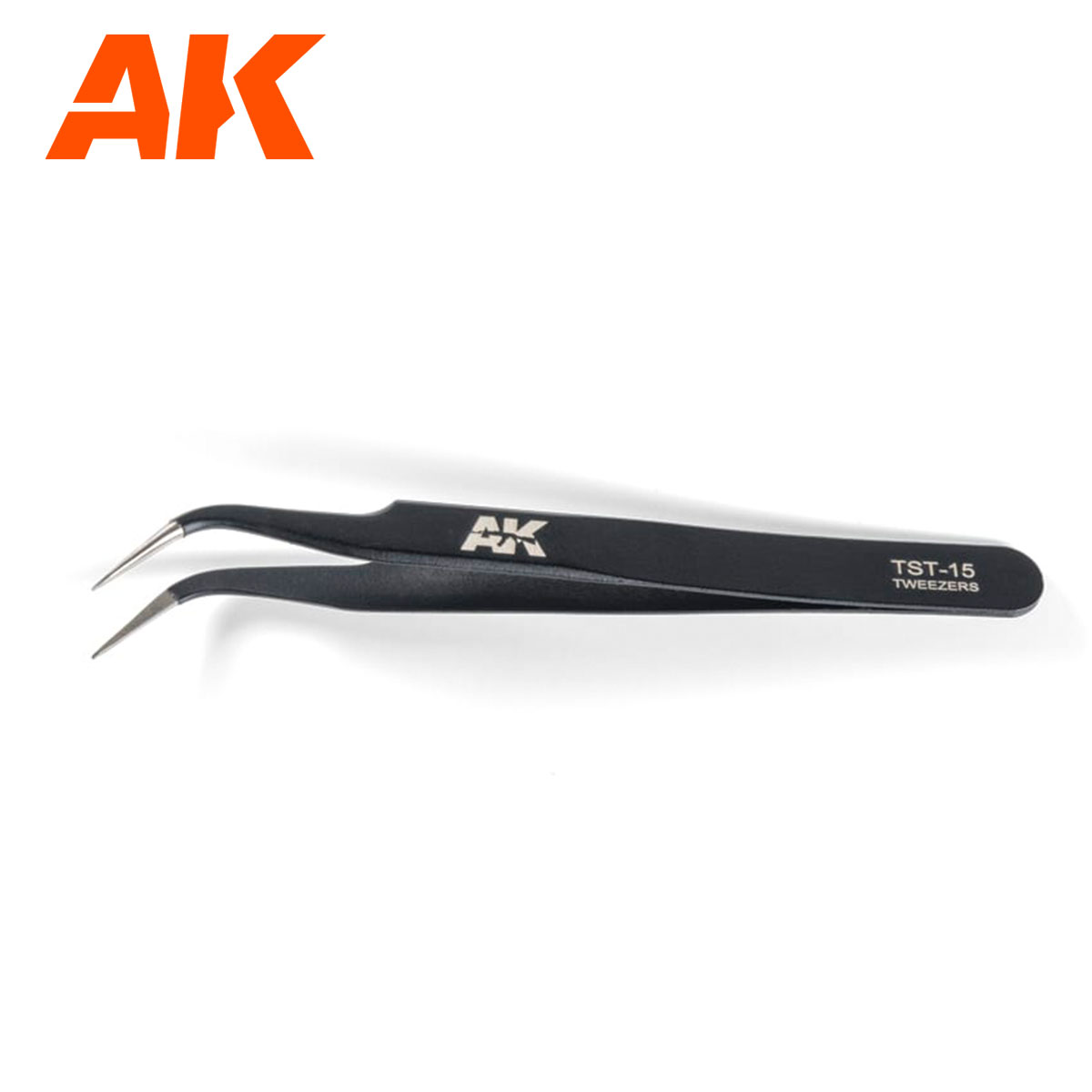 AK Interactive Precise CURVED TWEEZERS Tool #AK9007