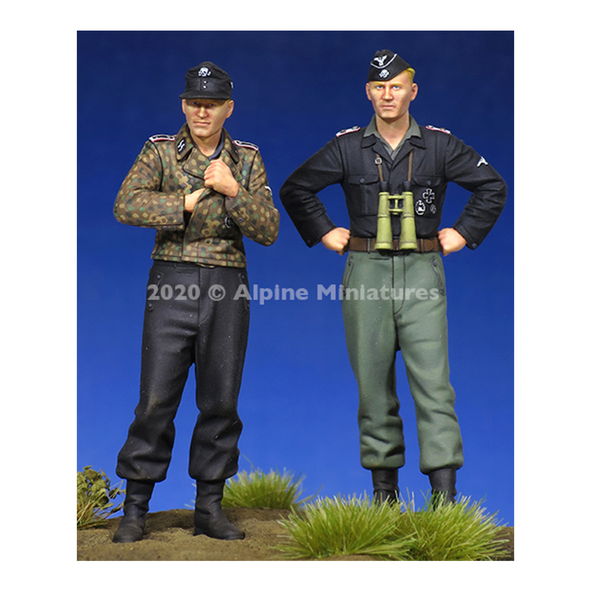Alpine Miniatures – WSS Panzer Crew Set 1/35