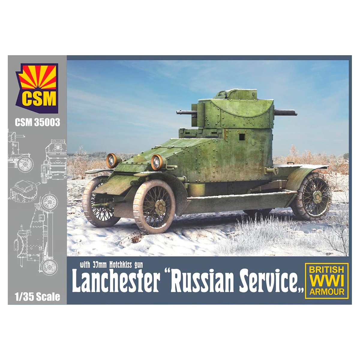 Lanchester Russian Service 1/35