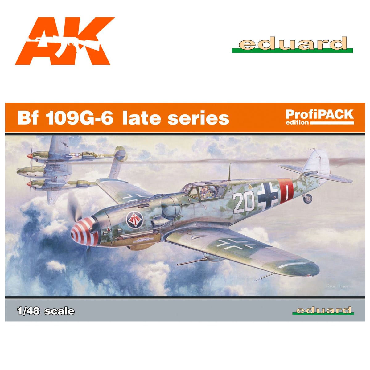 Bf 109G-6 late series 1/48