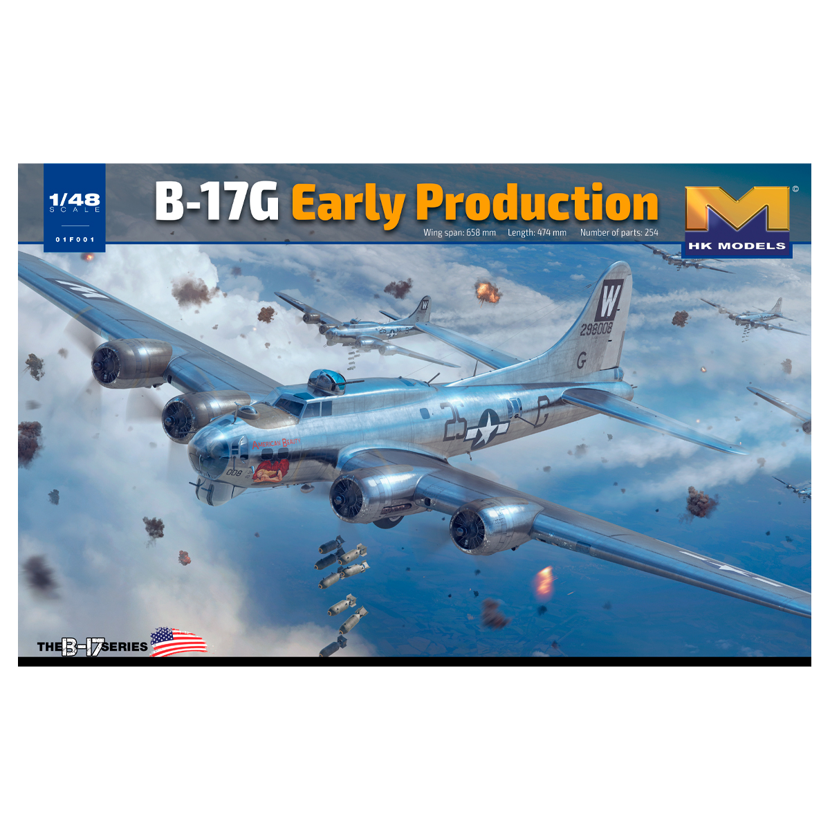 B-17G Early Production (01F001) 1/48