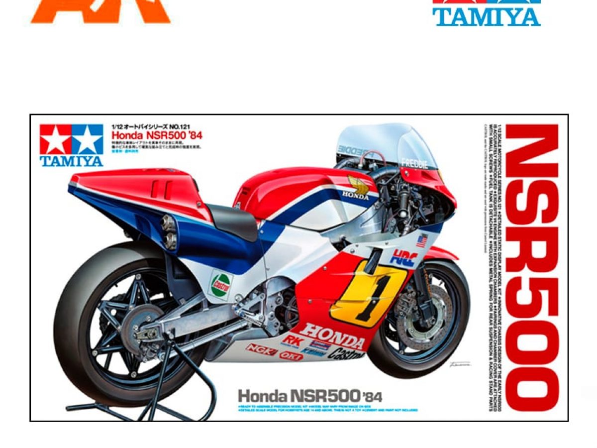 Tamiya 14121 1/12 Scale Model Kit Honda NSR500 '84 Grand Prix GP Spencer 