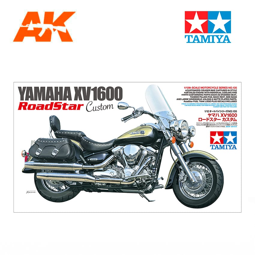 1/12 Yamaha XV1600 Road Star Custom