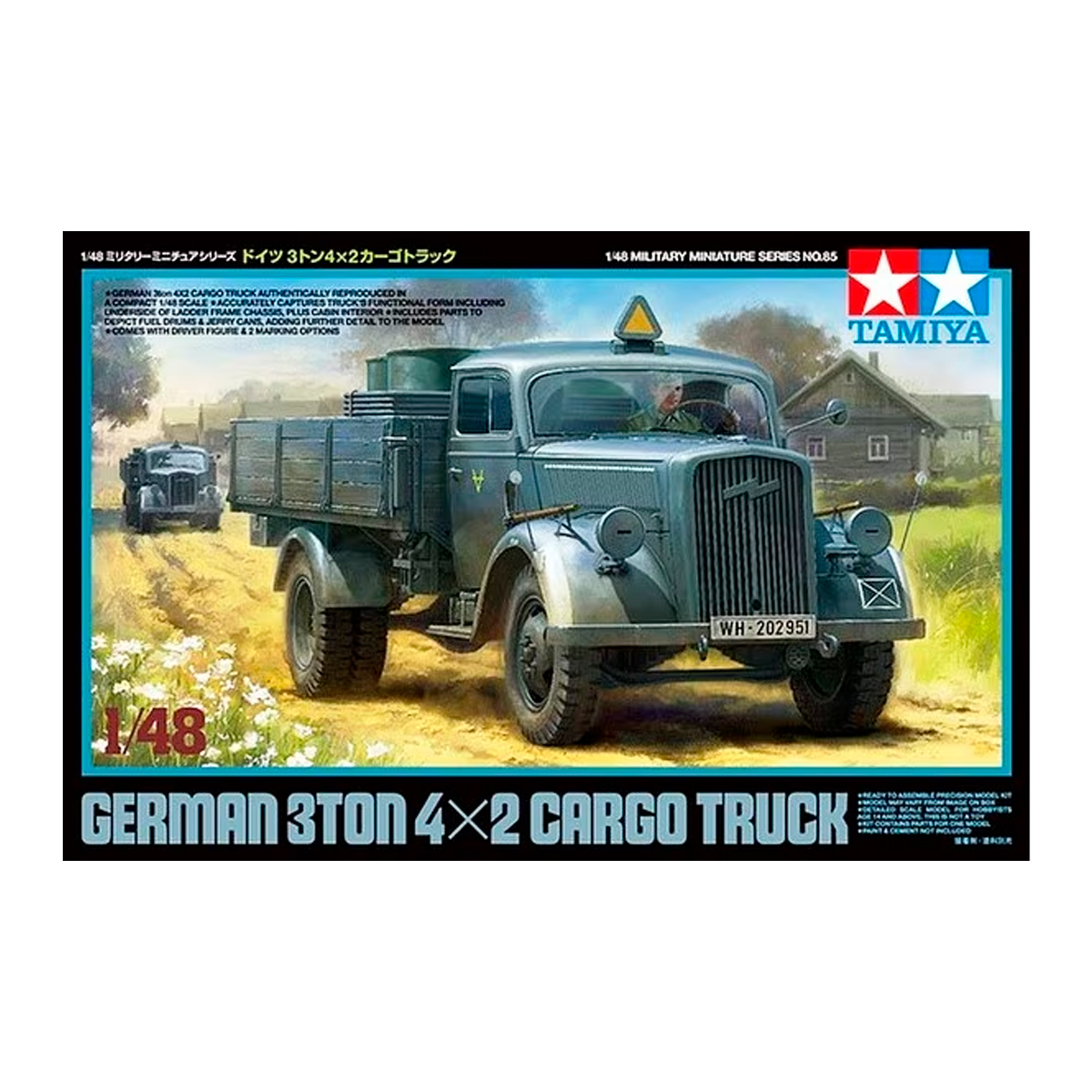 1/48 German 3 Ton Cargo Truck