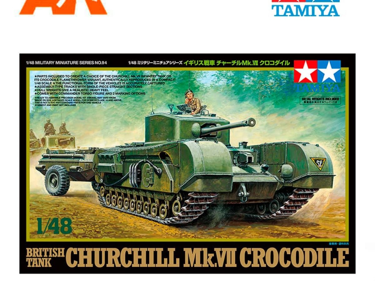 1 48 Churchill Mk Vii Crocodile Ak Interactive The Weathering Brand