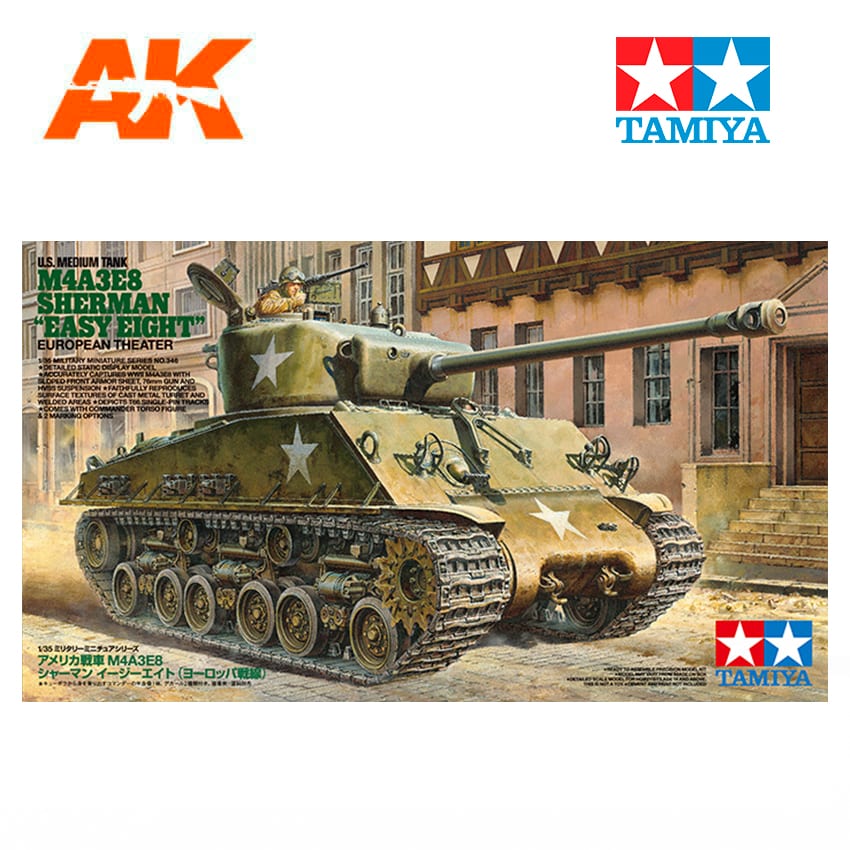 1/35 US M4A3E8 Sherman Easy Eight