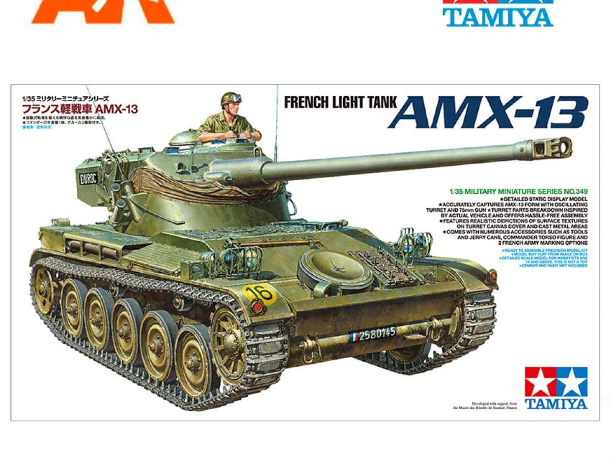 1 35 French Light Tank Amx 13 Ak Interactive The Weathering Brand