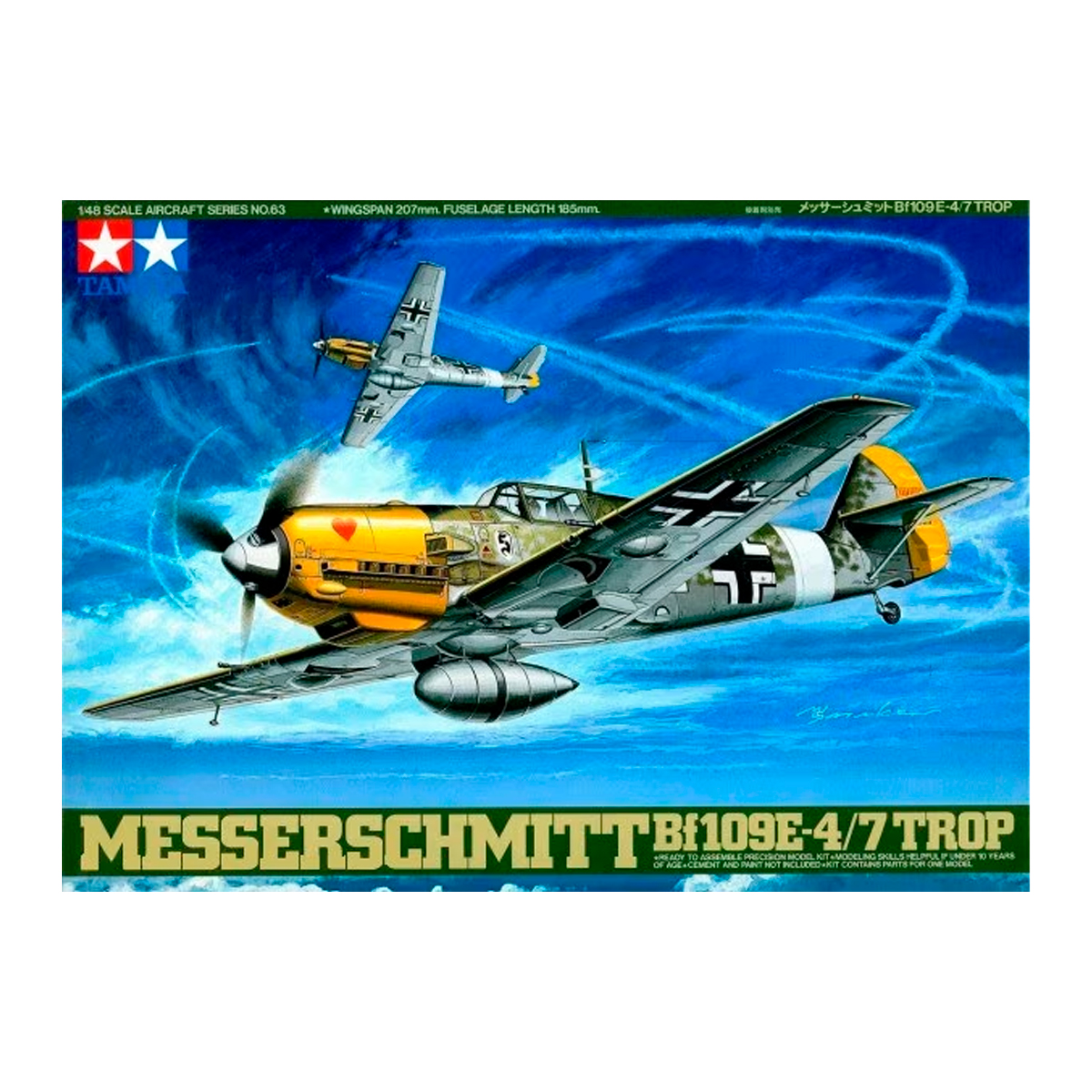 1/48 Messerschmitt Bf109E-4/7 trop