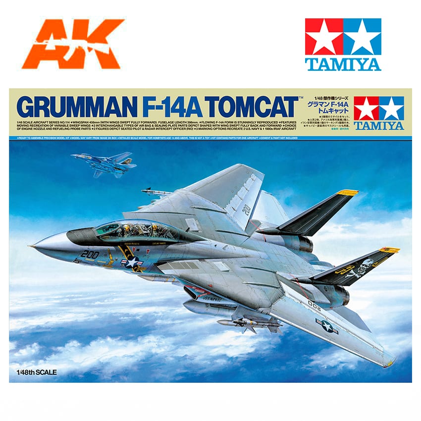1/48 Aereo Grumman F14A Tomcat