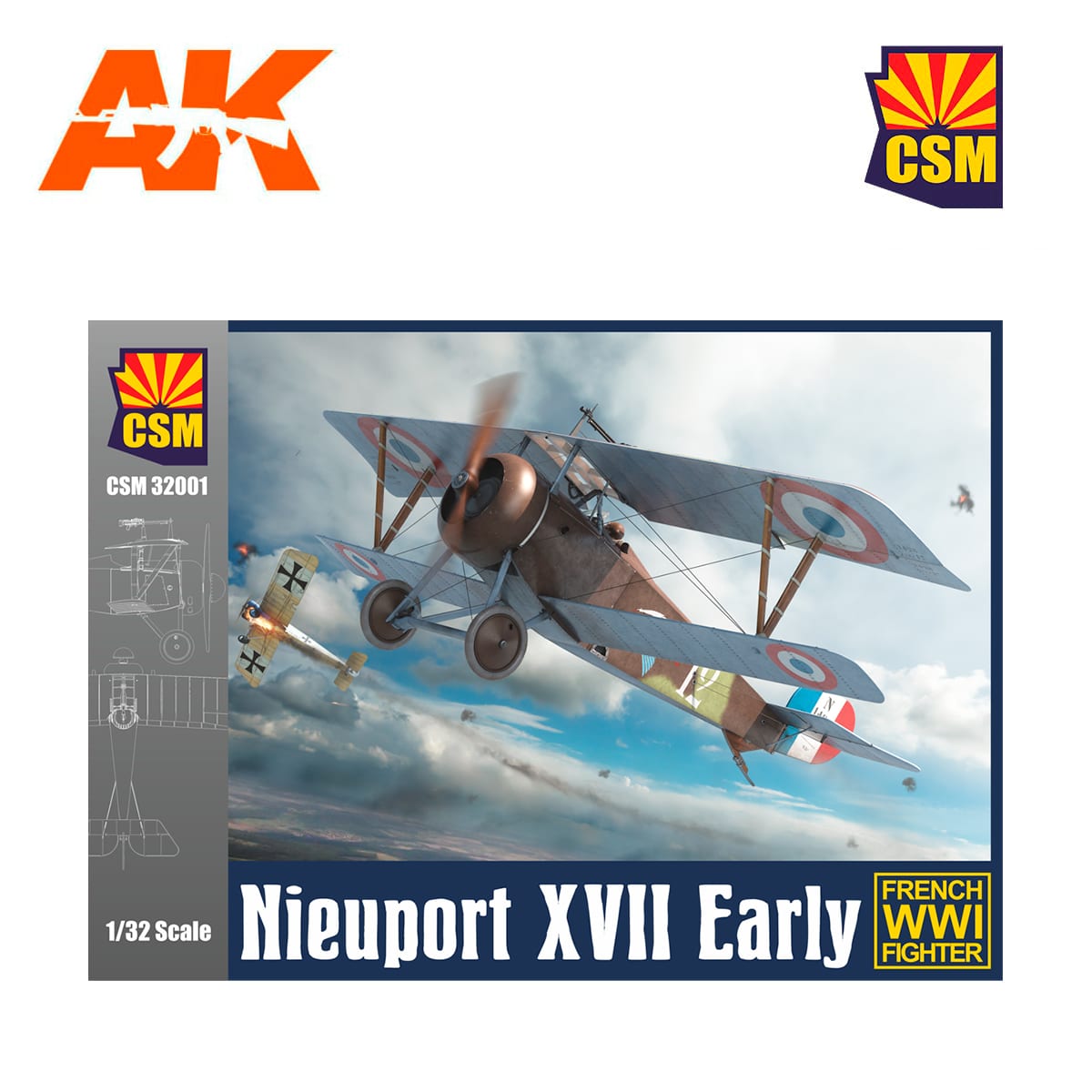 Nieuport XVII Early version 1/32