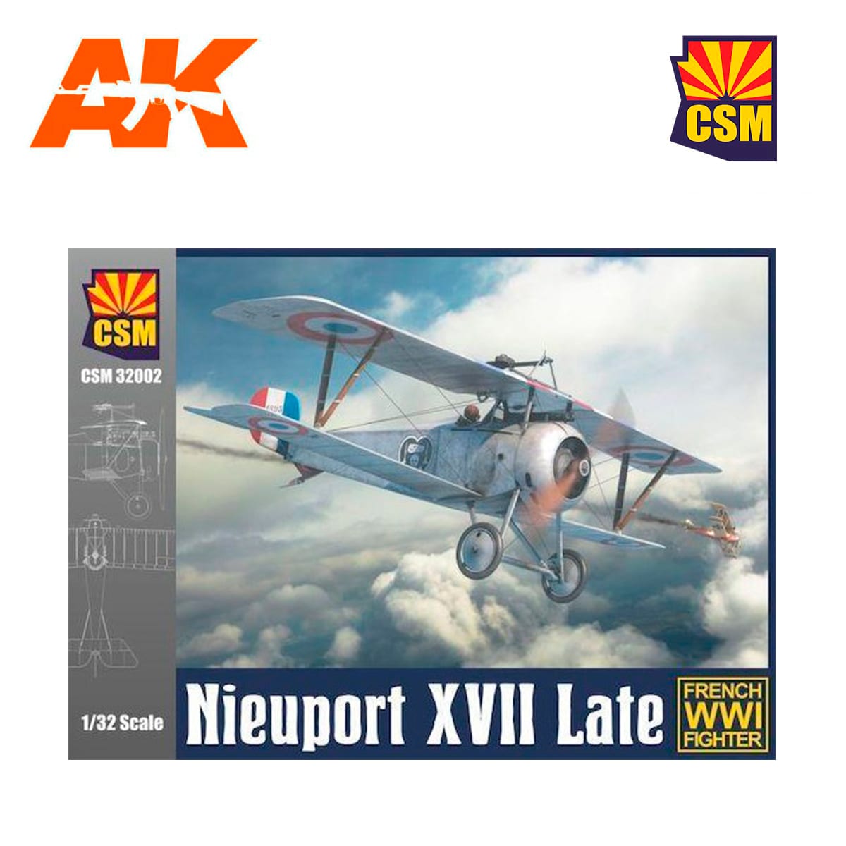 NIeuport XVII Late versión 1/32