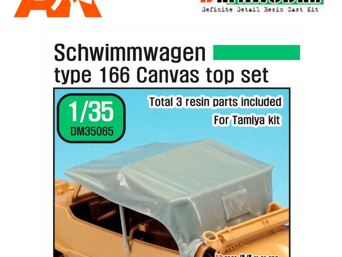 1/35 Aber 35080 Upgrate Set for German Schwimmwagen Type 166 for Tamiya for sale online