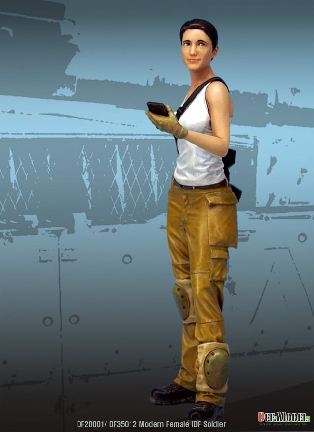 Resin Kit 283 1/20 Modern IDF Female Soldier 