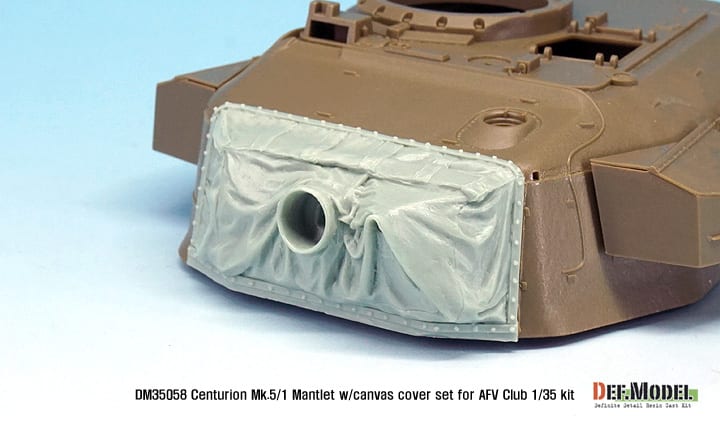 1:35 DM35058 DEF.MODEL Centurion Mk.5/1 Mantlet w/ Canvas cover set 