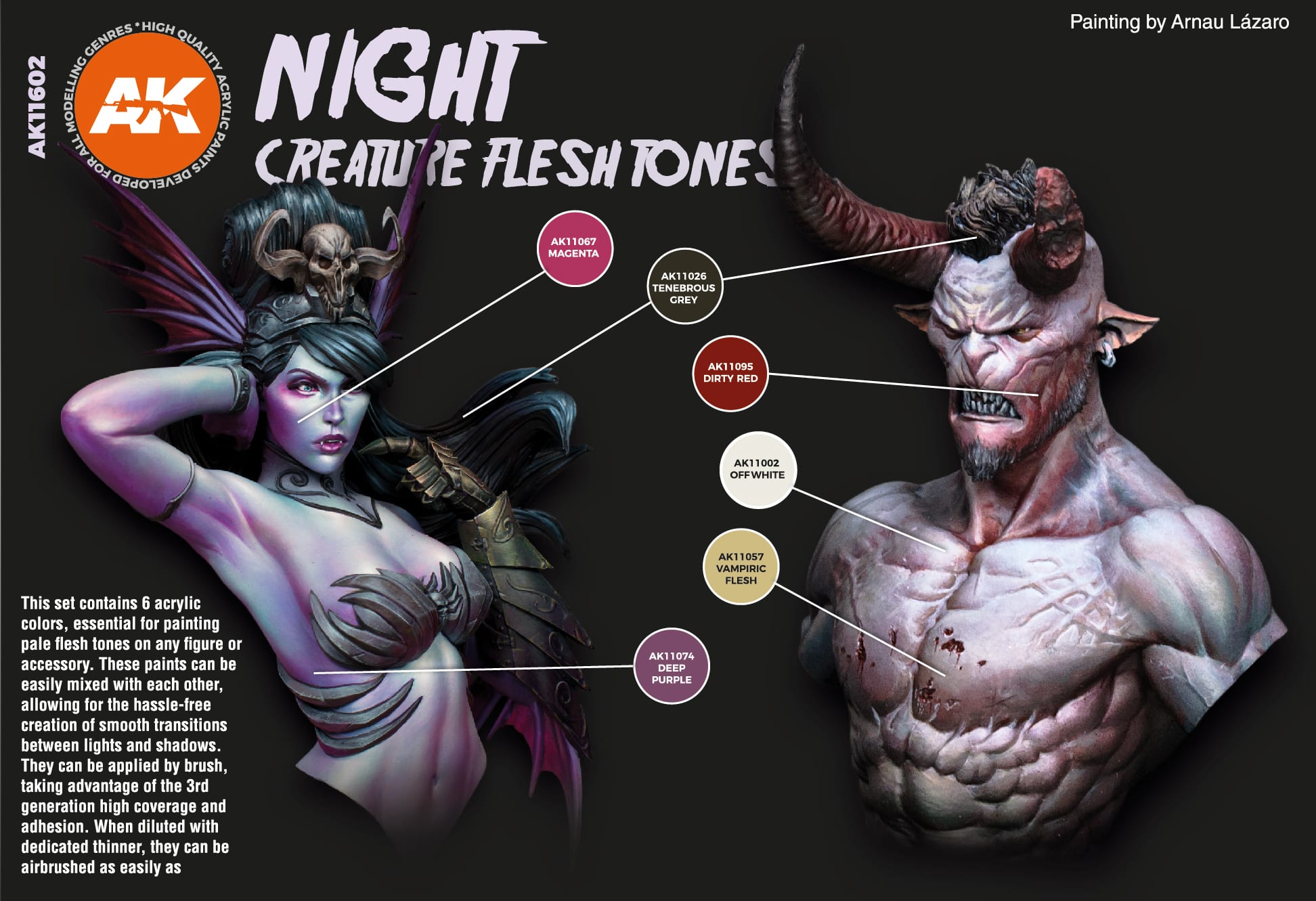 Buy NIGHT CREATURES FLESH TONE online for 16,50€