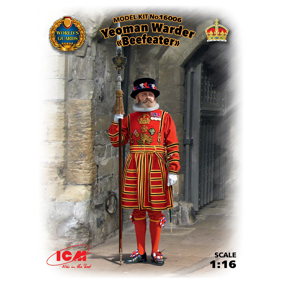 Yeoman Warder “Beefeater” (100% new molds) 1/16