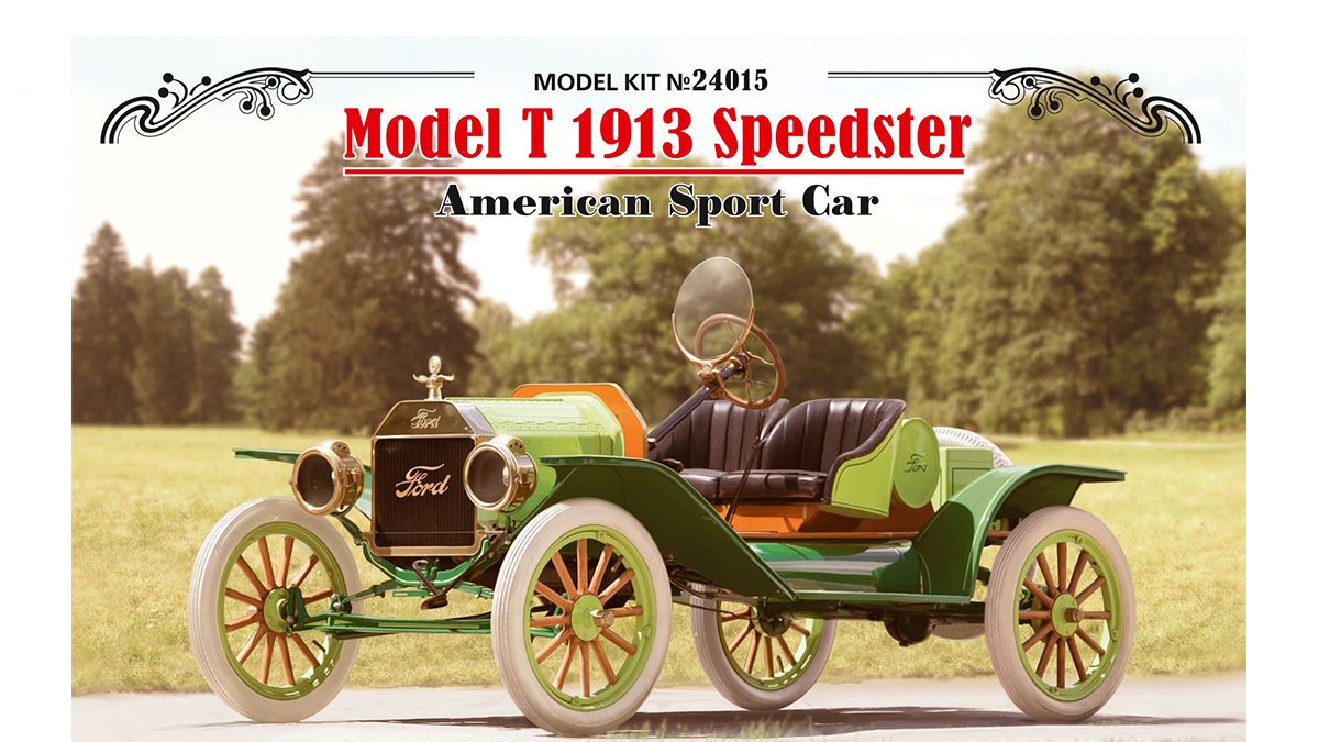 24015 Model T 1913 "speedster" American Sports Car ICM