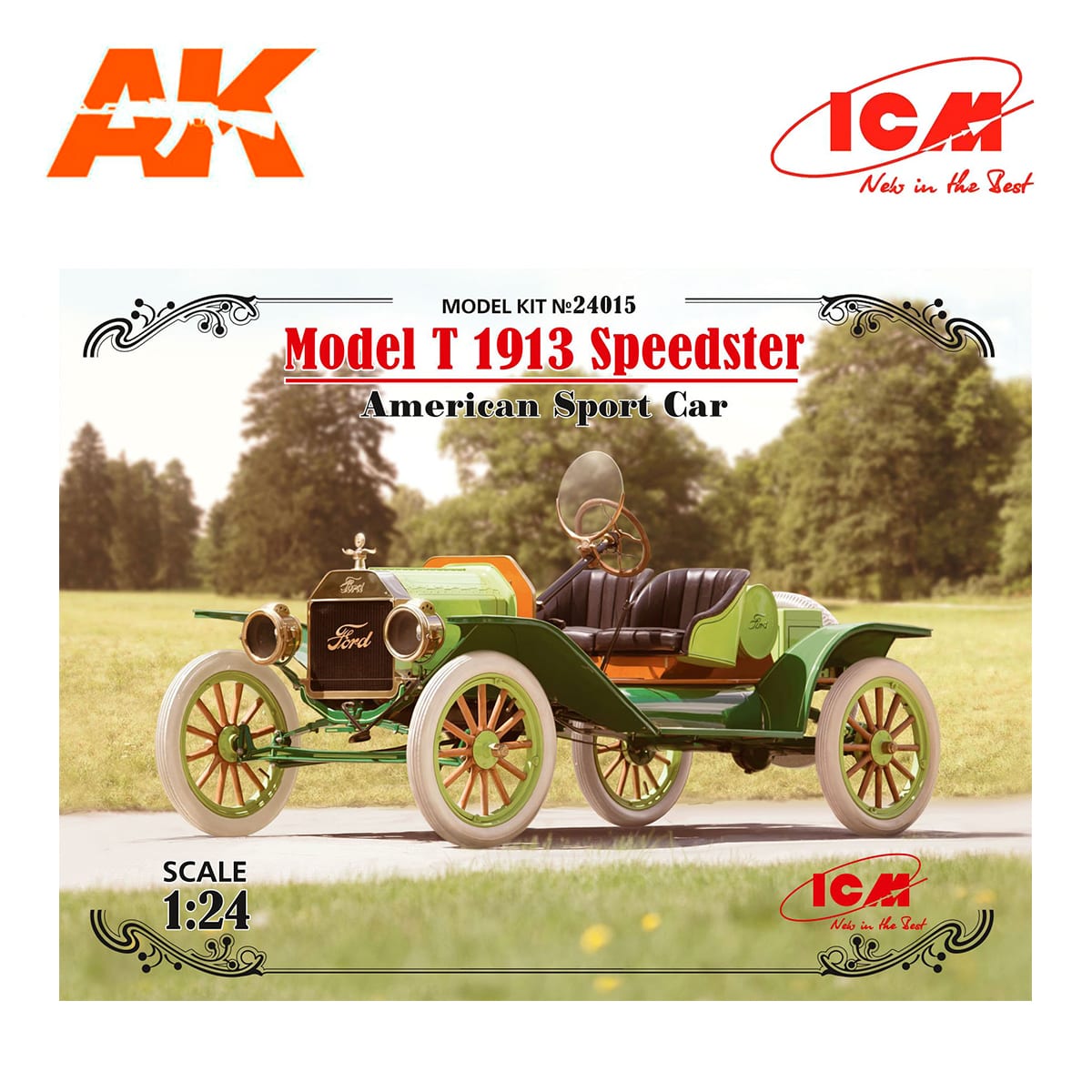 Model T 1913 Speedster,American Sport Car 1/24