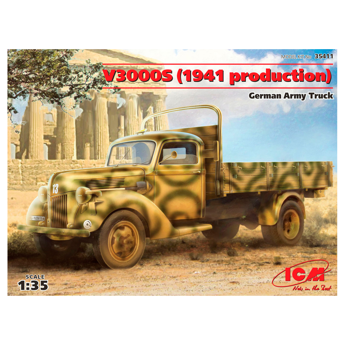 V3000S (1941production), German Army Truck 1/35
