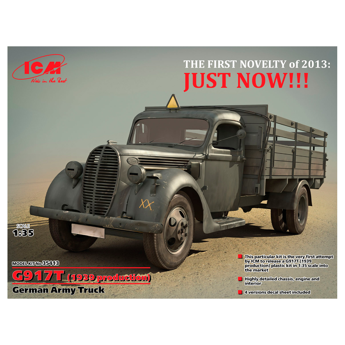 G917T (1939 production), German Army Truck 1/35