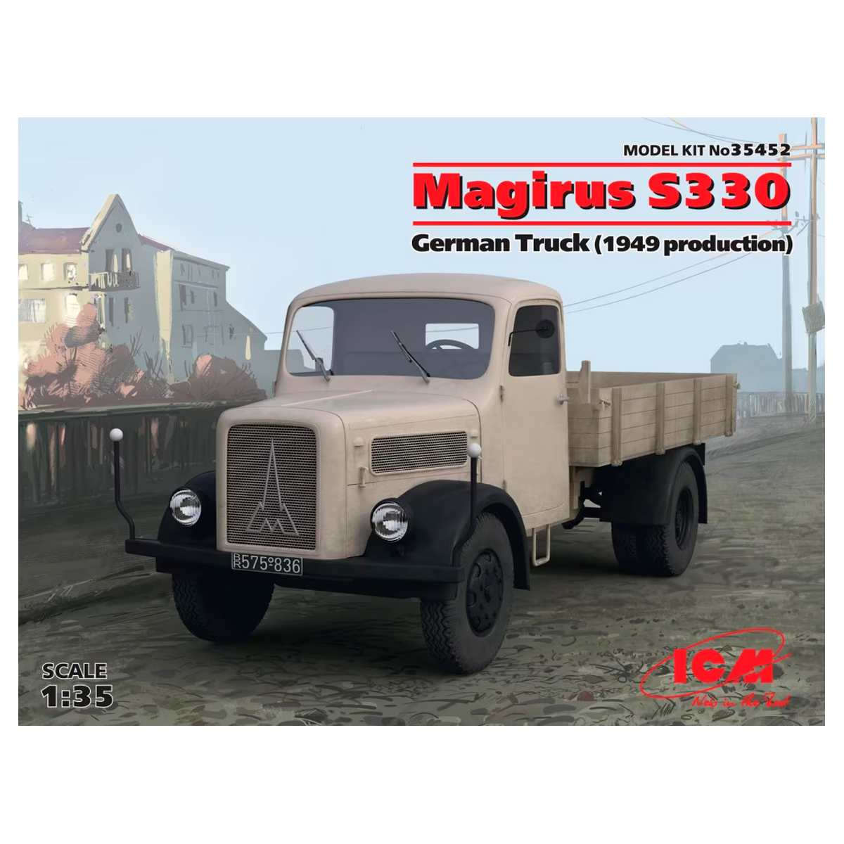 Magirus S330 German Truck (1949 production) (100% new molds) 1/35